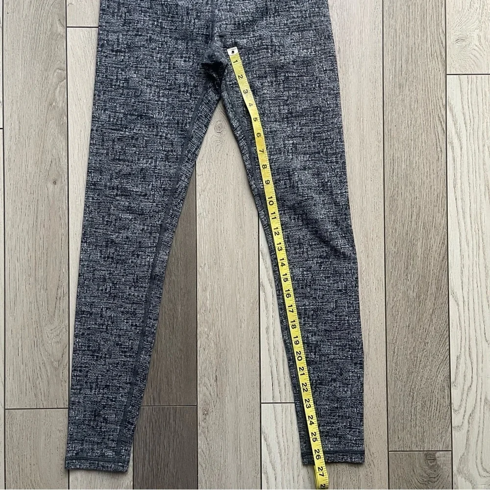 Ivivva Black and Gray Patterned Leggings